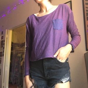 BDG crop long sleeve